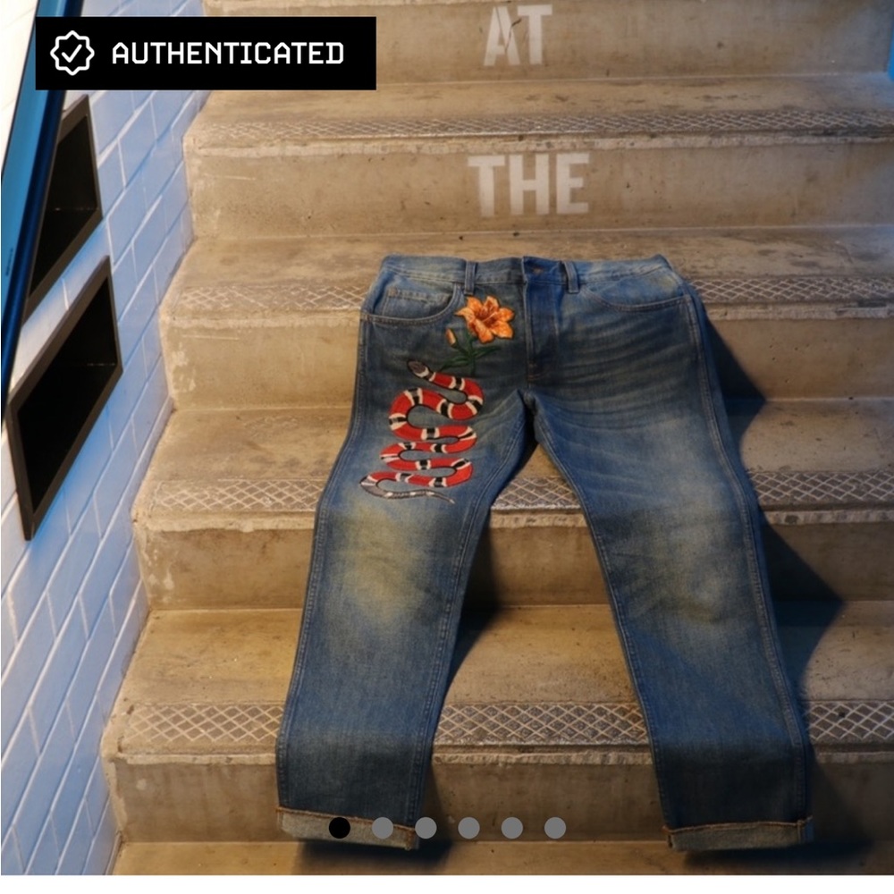 GUCCI mend Jeans  dice 32 - 100% original